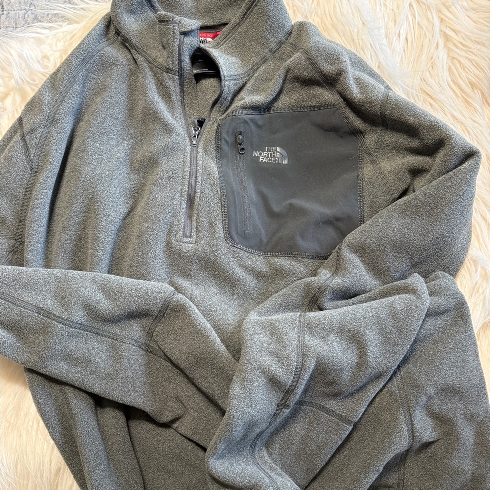 The North Face Dark Gray Fleece Jacket